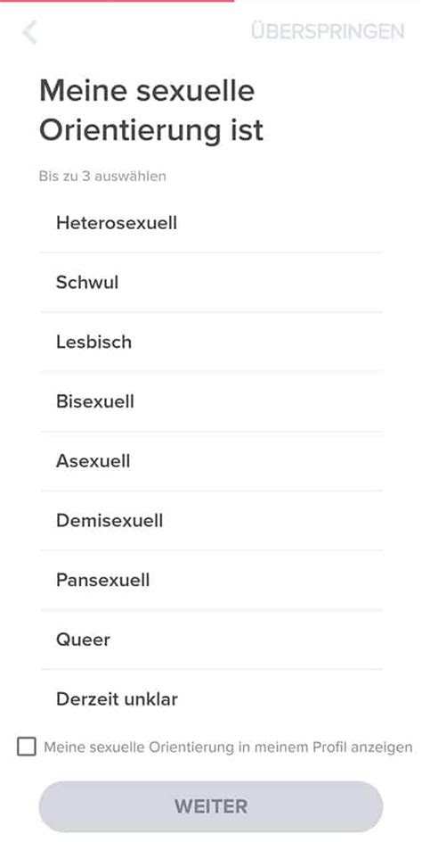 tinder lesbisch|Gender & Sexuelle Orientierung – Tinder